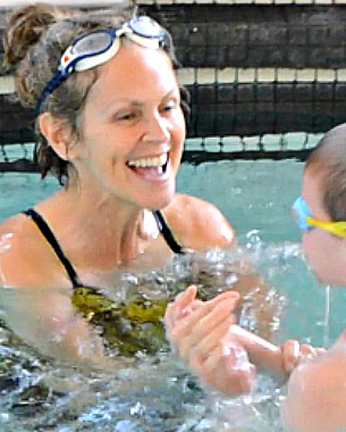 children overcome fear of water