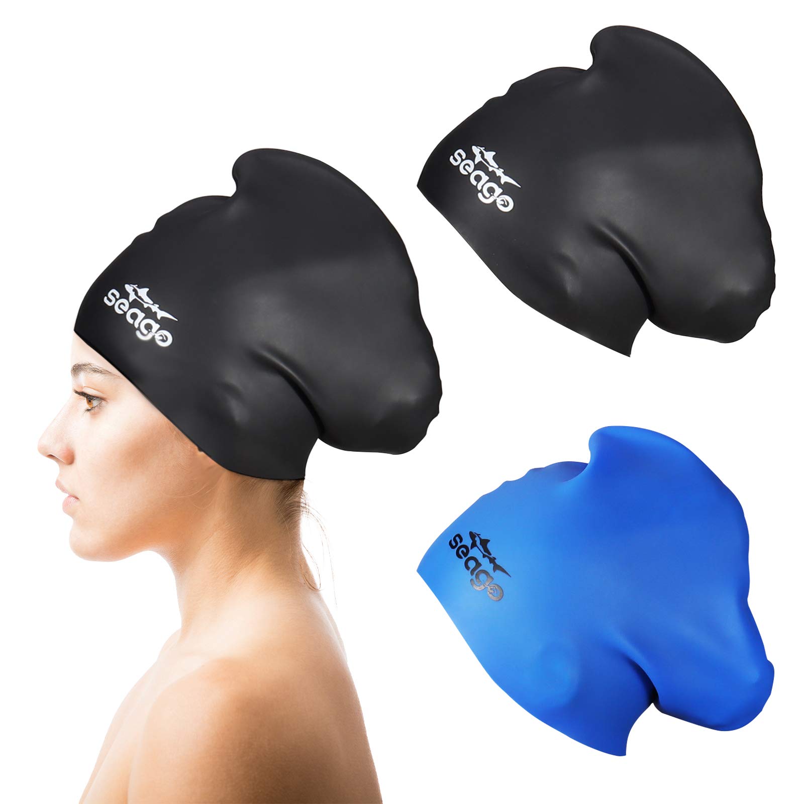 Seago Swim Cap Best Swim Caps for Keeping Hair Dry